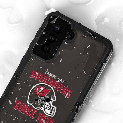 NFL Tampa Bay Buccaneers Helmet Galaxy S24 Plus Waterproof Case